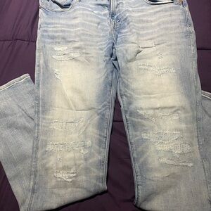American Eagle Light Blue Jeans with AirFlex Technology